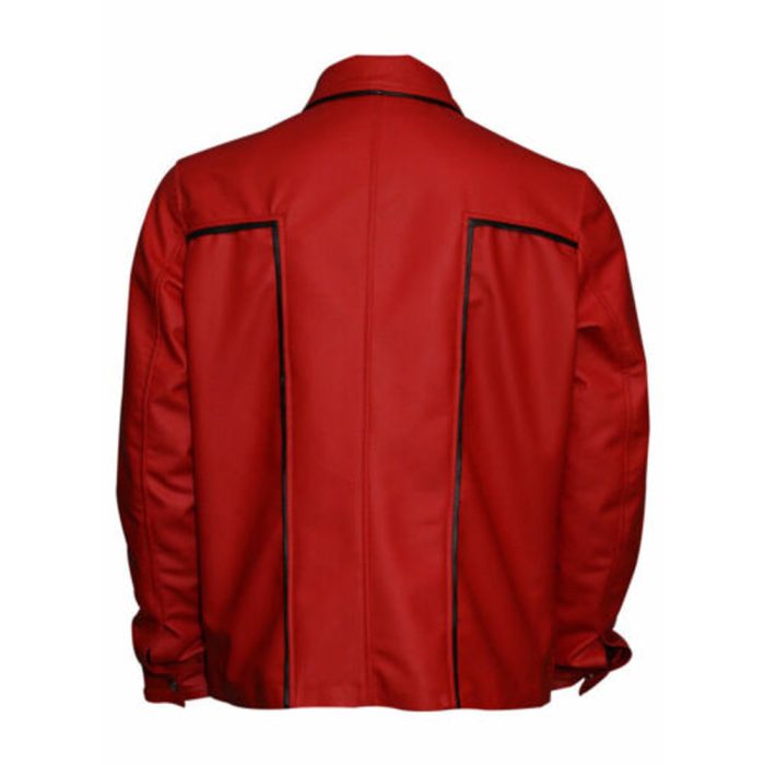 Elvis Presley Red Leather Jacket