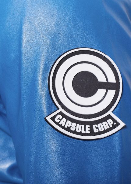 Dragon Ball Future Trunks Blue Leather Jacket