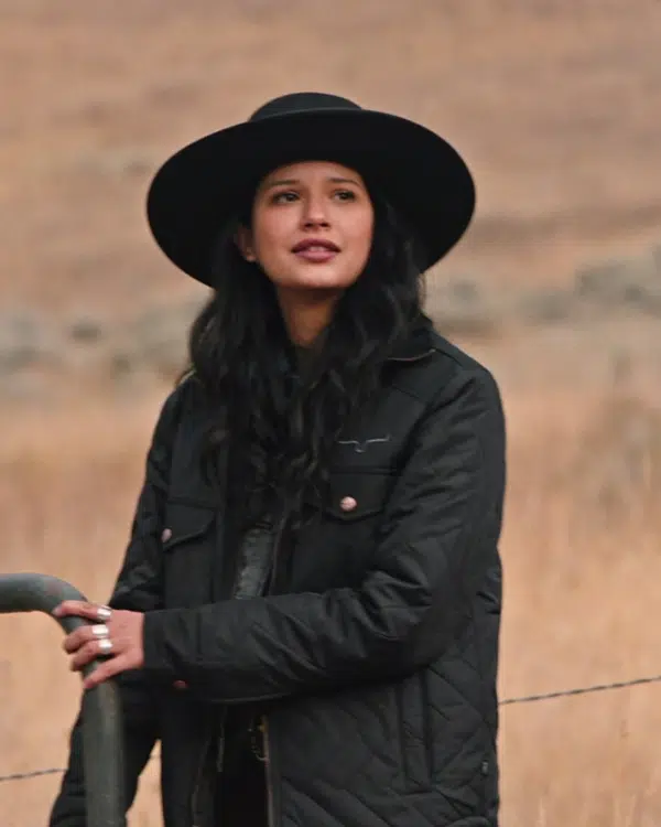Tanaya Beatty Quilted Jacket | Yellowstone Season 4