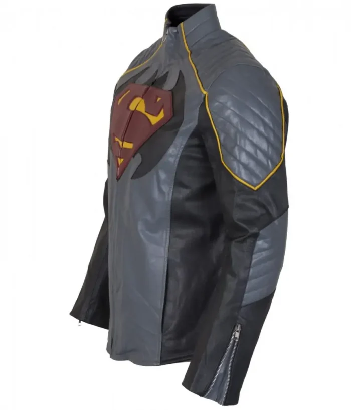 Batman Vs Superman Leather Jacket Costume