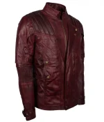 Star Lord Guardians-of-The-Galaxy Leather Jacket