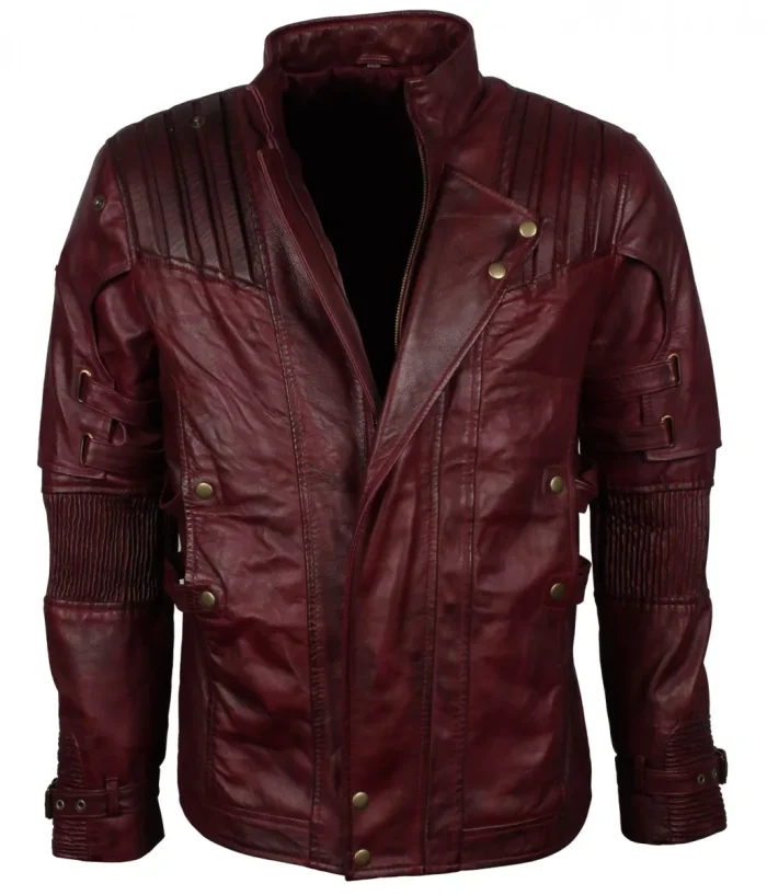 Star Lord Guardians-of-The-Galaxy Leather Jacket