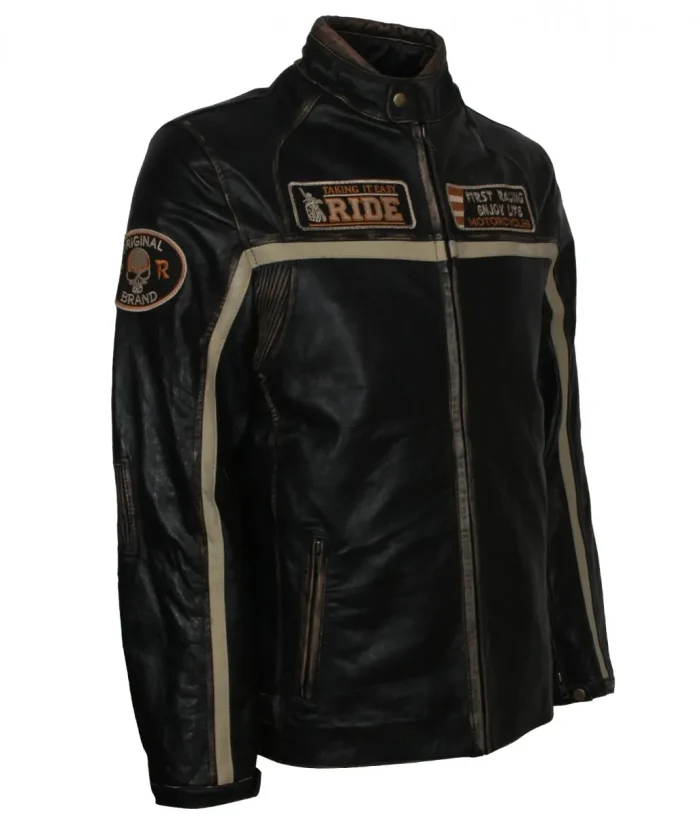 Helstons Daytona Motorcycle Leather Jacket
