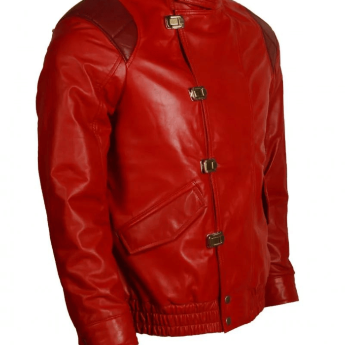 Akira Kaneda Motorcycle Leather Jacket Costume