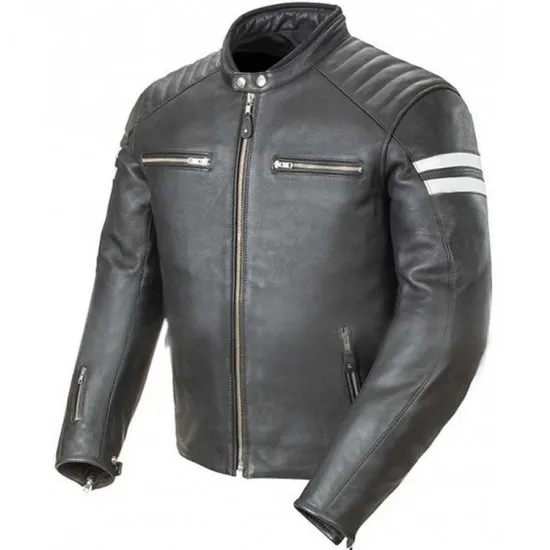 Joe Rocket Motorcycle Bomber Leather Jacket