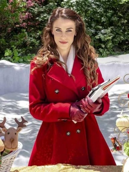 Christmas at Pemberley Manor Jessica Lowndes Coat