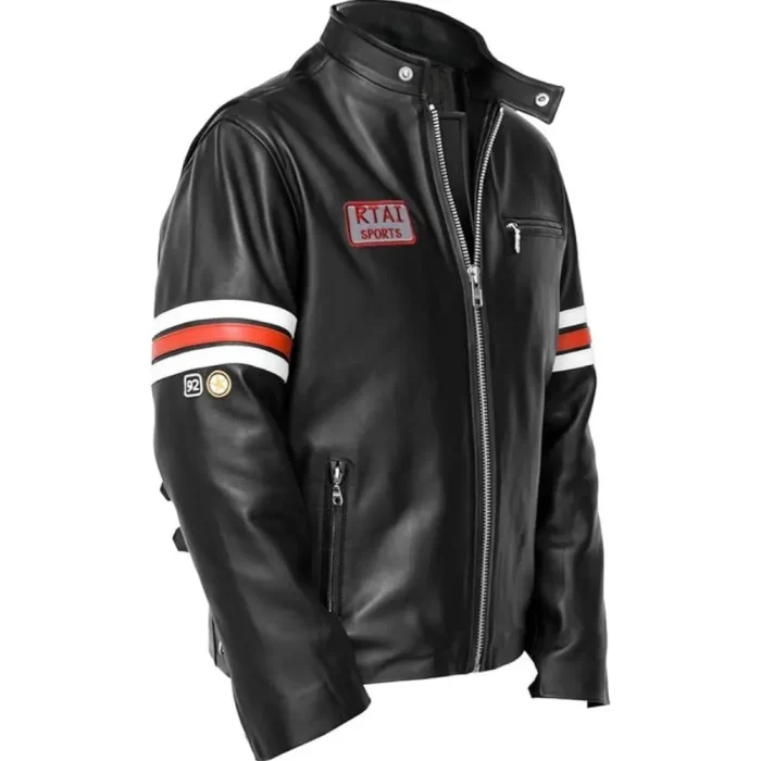 House MD Gregory House Leather Jacket-Right Look