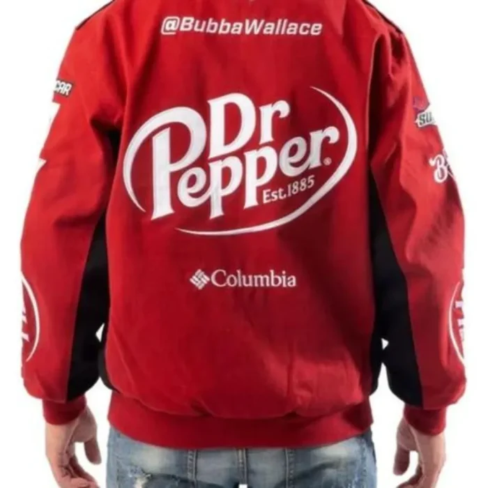Dr Pepper Racing Jacket-Back Look