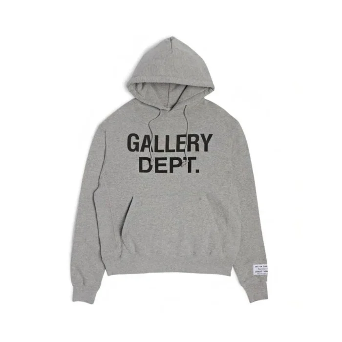 Gallery Dept Hoodie-Gray Front Look
