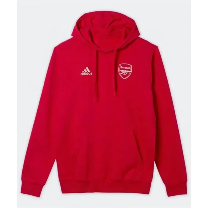 Red Pullover Arsenal Hoodie-Front Look